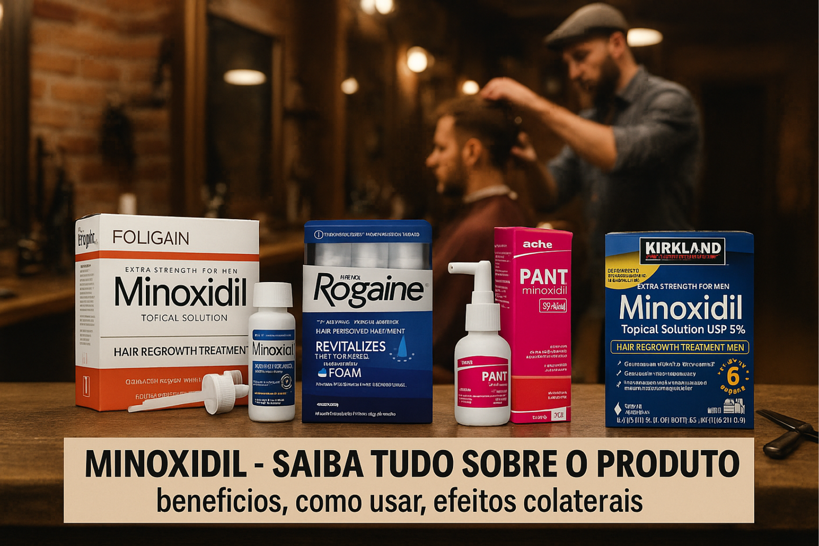 Minoxidil - O que é, como funciona, benefícios e efeitos colaterais