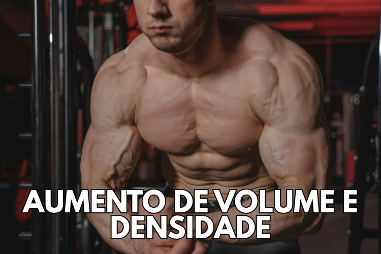 O uso do hemogenin causa aumento de volume muscular e densidade