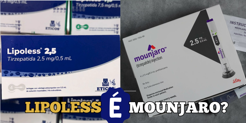 Lipoless é Mounjaro?