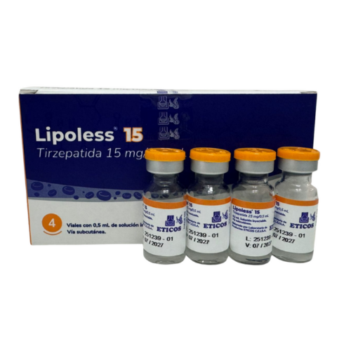 Apresentação viais de tirzepatida
